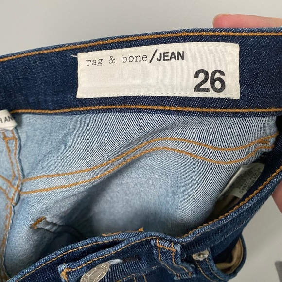 Rag & Bone 10in Ankle Skinny Jeans Size 26 - Picture 6 of 9